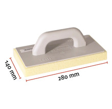 Taloche éponge, 280 x 140 millimètres