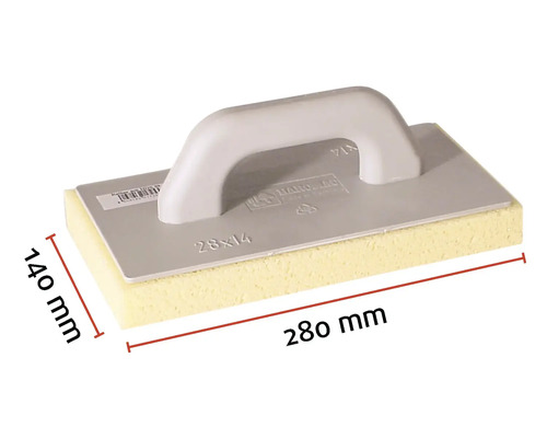 Taloche éponge, 280 x 140 millimètres
