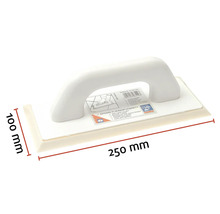 Truelle à joints époxy 250x100 millimètres