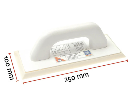 Truelle à joints époxy 250x100 millimètres