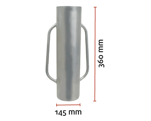 Pilon de clôture d'une longueur de 360 mm et d'un diamètre de 145 mm