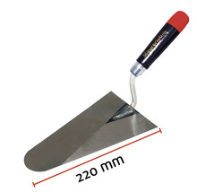 Truelle de maçon d'une longueur de 220 millimètres
