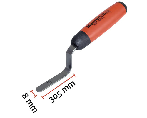 Gratte-joint Maurerlob, couteau à joint, 305 mm de long