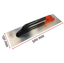 Truelle à lisser Maurerlob avec des dimensions de 500 mm de longueur et 130 mm de largeur