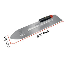 Maurerlob Venezianische Glättkelle, circa 500 mm lang