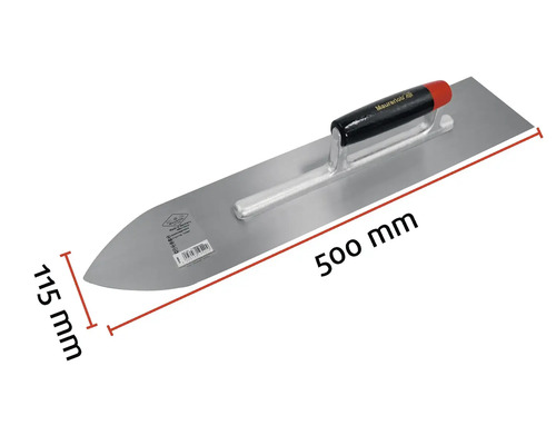 Maurerlob Venezianische Glättkelle, circa 500 mm lang