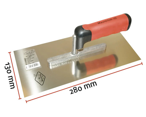 Maurerlob Glättkelle, 280 mm Länge, 130 mm Breite