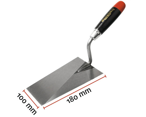 Taloche à lisser Maurerlob, 180 x 100 millimètres