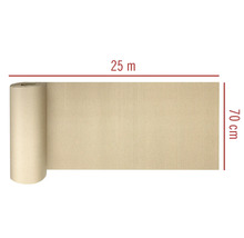 Rouleau de bordure de gazon en carton de 25 mètres de long et de 70 centimètres de large