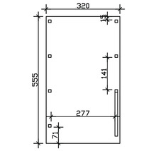 Dessin technique avec dimensions