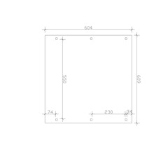 Dessin technique avec dimensions