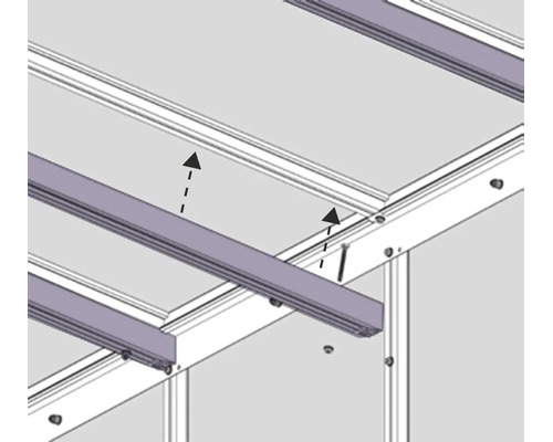 Kit d'extension pour pavillon Vitavia Helena 10200, blanc