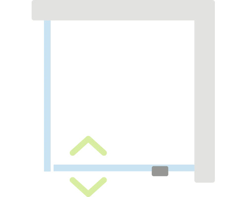 Symbol für Höhenverstellbarkeit