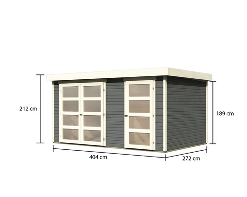 Abri de jardin avec dimensions