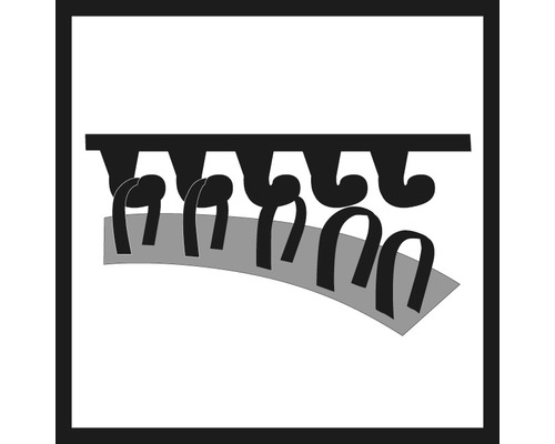 Profilé d''étanchéité avec lèvres d''étanchéité flexibles