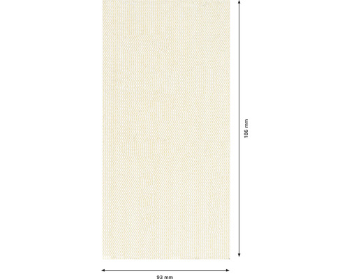 Filtre universel pour hottes aspirantes, environ 93 mm sur 186 mm