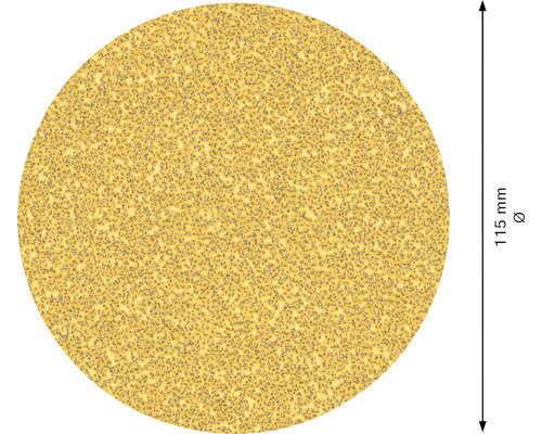 Disque abrasif d''un diamètre de 115 mm