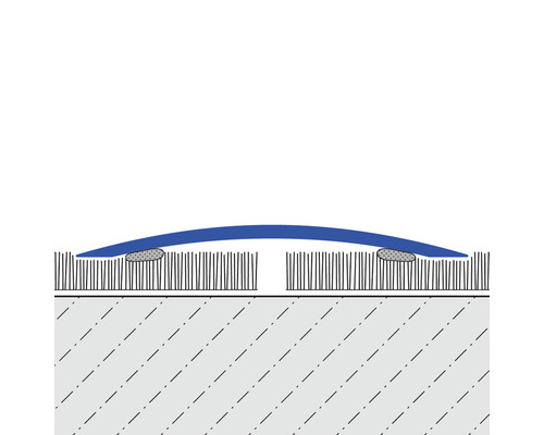 Illustration einer Drainagerinne für den Außenbereich