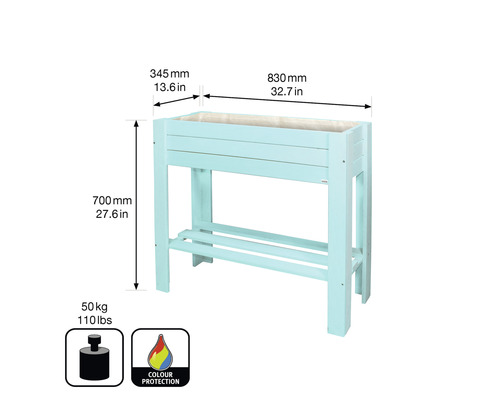 Dimensions du potager surélevé
