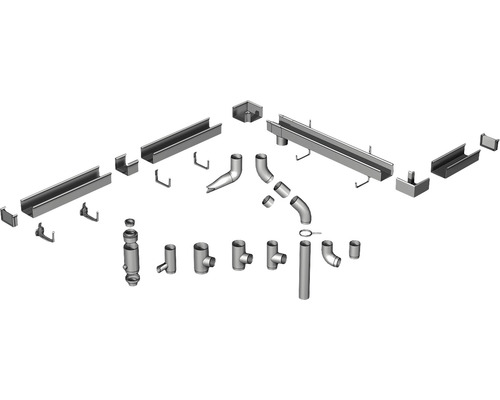 Aperçu des accessoires pour gouttières
