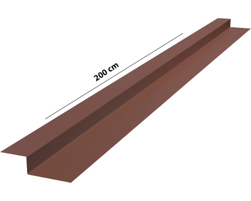 Dachrinne aus Metall, 200 cm lang
