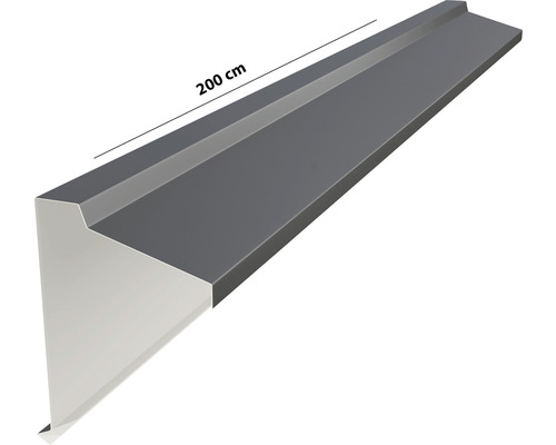 200 Zentimeter lange Dachrandblende