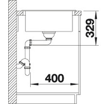 Blanco SONA XL 6 S Spüle BxT 1000x500 mm Silgranit tartufo 519696