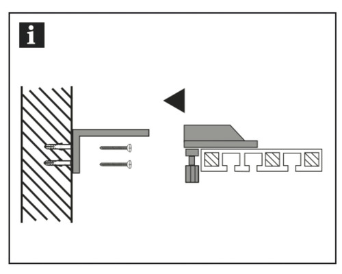 Illustration d''un montage d''angle avec des vis