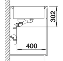 Blanco AXIA III 6 S Spüle BxT 1000x510 mm Silgranit cafe inkl. Holzschneidbrett und Multifunktionsschale 523471