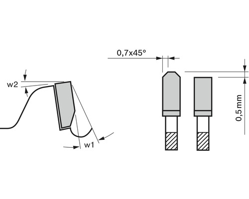 Dessin technique de fraise