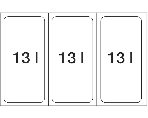 Trois récipients de 13 litres
