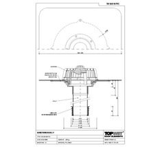 TopWet Sanierungsgully mit integrierter PVC-Manschette NW 90 H = 400 mm