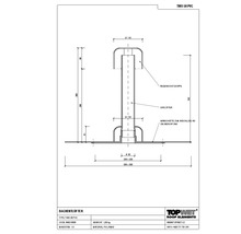 TopWet Dachentlüfter mit integrierter PVC-Manschette NW 50 H = 300 mm