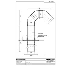 TopWet Kabeldurchführung mit integrierter PVC-Manschette NW 125 H = 200+523 mm