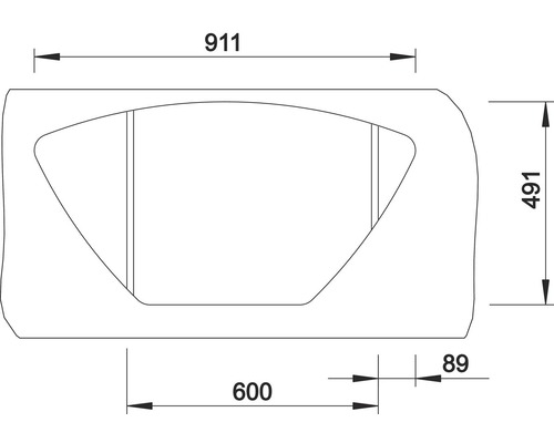 Schéma technique d''un réservoir de chasse d''eau avec cotes.