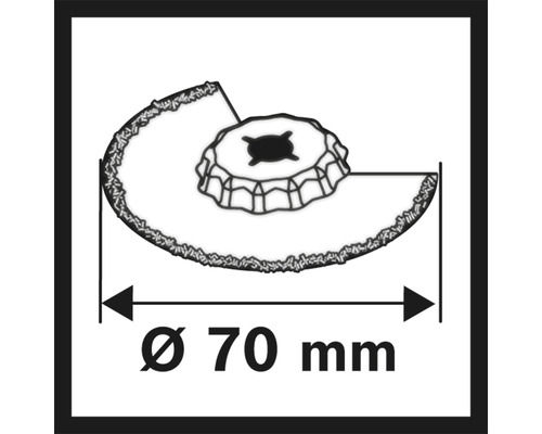 Kreisschneider Durchmesser 70 Millimeter