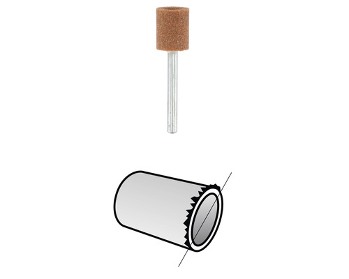 Stylo abrasif et gabarit de tuyau