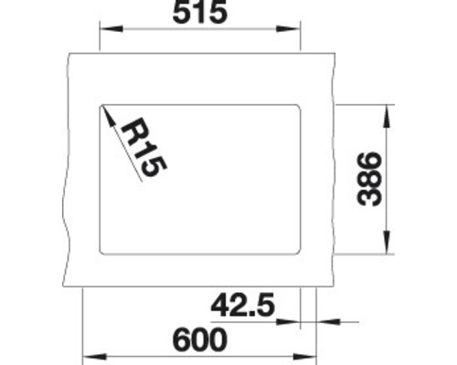 Dessin technique avec indications de dimensions