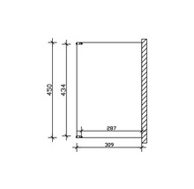 Toiture pour terrasse SKAN HOLZ Novara avec courroies de poteau 450x309 cm chêne clair