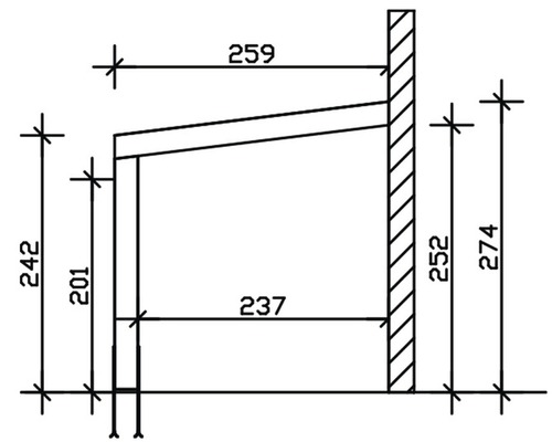 Dessin technique avec dimensions d''un produit