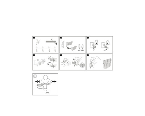 Instructions de montage pour une latte de suspension