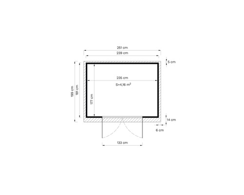 Plan avec dimensions