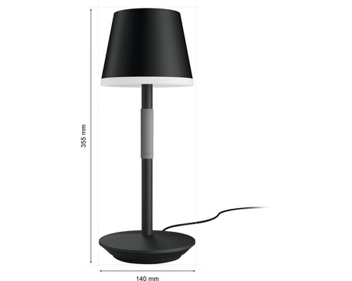 Lampe de table avec abat-jour