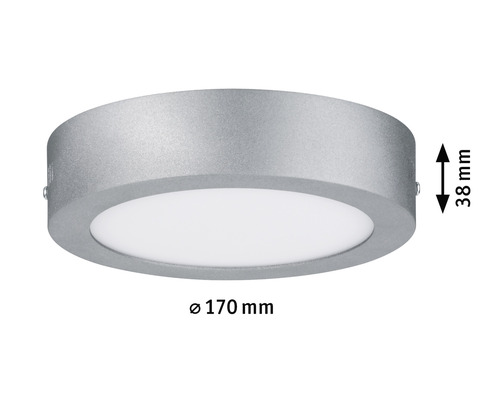 Runde Deckenleuchte, Durchmesser 170 Millimeter, Höhe 38 Millimeter