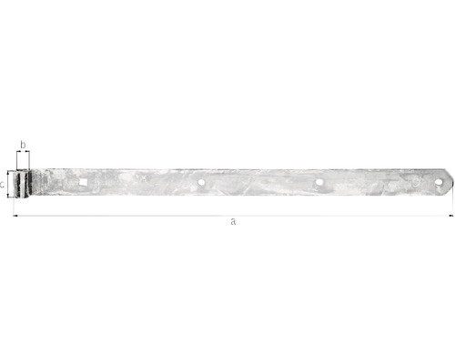 Fermeture réglable pour portails de jardin et portes