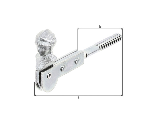 Patins de rideaux avec vis et tête