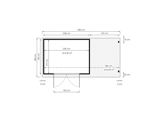 Plan avec dimensions