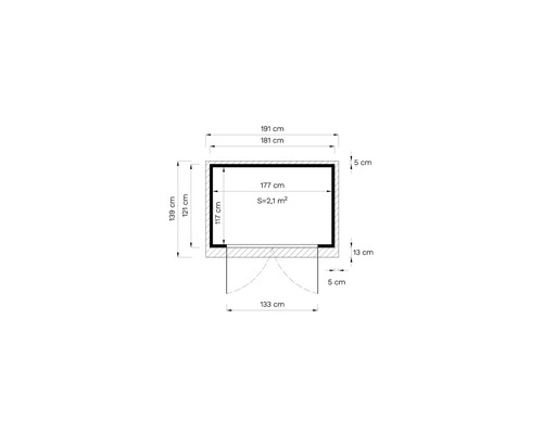 Plan avec dimensions