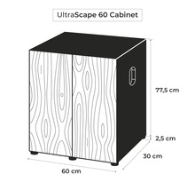 UltraScape 60 Unterschrank mit Abmessungen