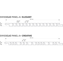 Akustikpaneel Swissclicpanel creative Eiche Riviera 10x187x1380 mm-thumb-8 Akustikpaneel Swissclicpanel creative Eiche Riviera 10x187x1380 mm-thumb-8